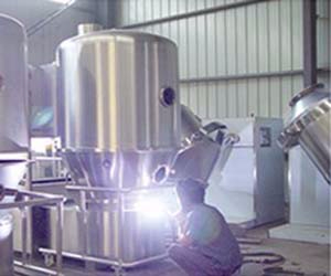 GFG高效沸腾干燥机生产现场